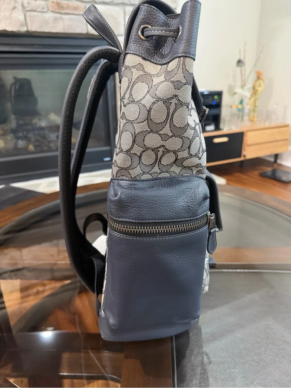Coach Sprint Backpack In Signature Jacquard CE523 QBV41 NWT